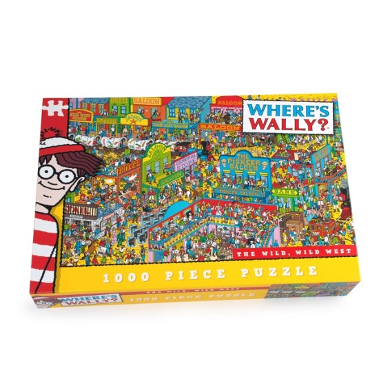 Cover for Where's Wally The Wild Wild West  1000pc Puzzle (Paperback Book) (2023)