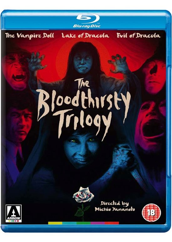 Cover for The Bloodthirsty Trilogy BD · The Bloodthirsty Trilogy (Blu-ray) (2018)