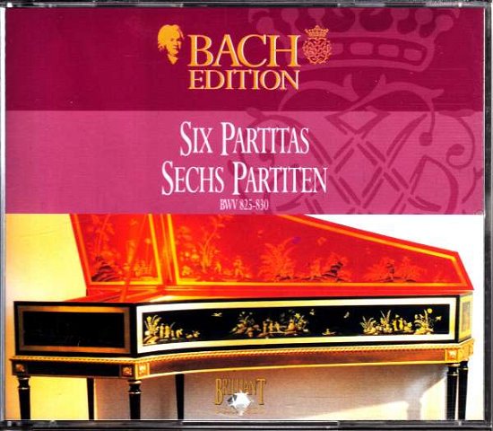 Cover for Bach · Six Partitas (CD)
