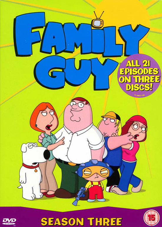 Complete Series 3 - Family Guy - Películas - FOX - 5039036013253 - 7 de septiembre de 2006