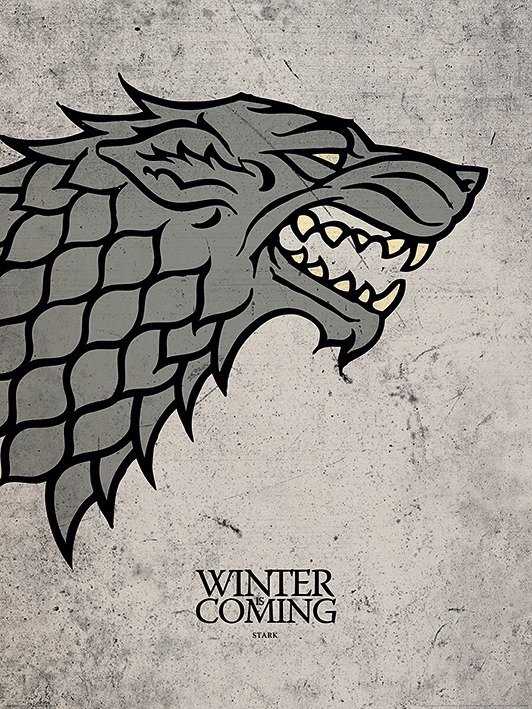 Cover for Game Of Thrones · Game Of Thrones: Pyramid - Stark (Stampa 80X60 Cm) (Spielzeug)