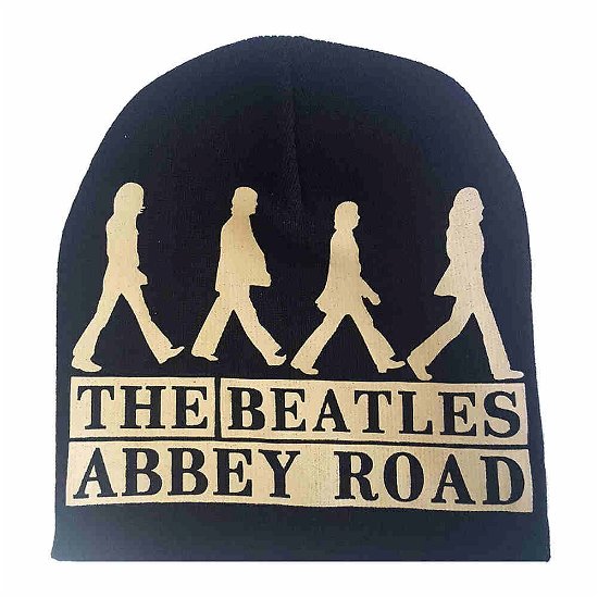 The Beatles Unisex Beanie Hat: Abbey Road (Back Print) - The Beatles - Marchandise -  - 5055295304253 - 
