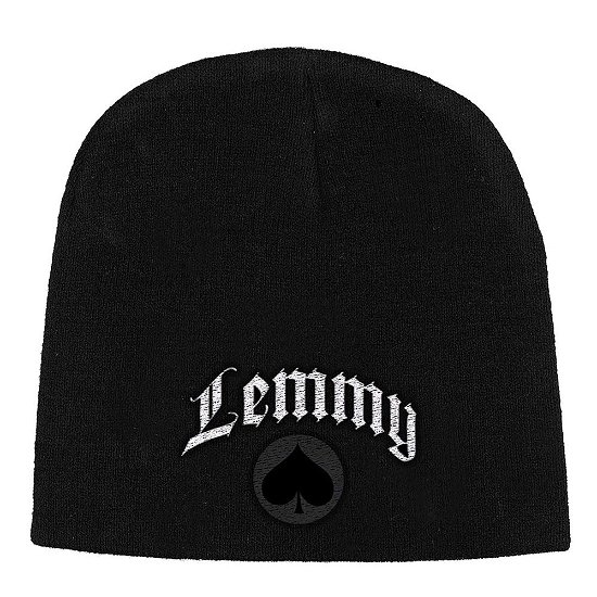 Cover for Lemmy · Lemmy Unisex Beanie Hat: Ace of Spades (Bekleidung) [Black - Unisex edition]