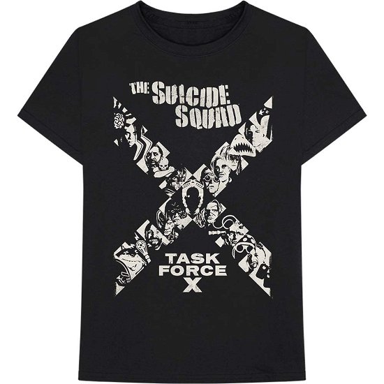 Cover for Suicide Squad - The · The Suicide Squad Unisex T-Shirt: X Cross (T-shirt) [size S] [Black - Unisex edition]
