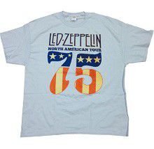 Cover for Led Zeppelin · North American Tour (T-shirt) [size S] [Blue edition] (2016)