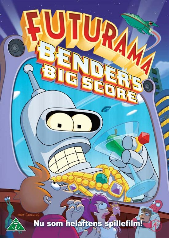 Cover for Futurama · Futurama: Bender's Big Score (2007) [DVD] (DVD) (2024)
