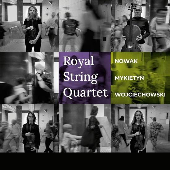 Cover for Royal String Quartet · Royal String Quartet - Nowak, Mykietyn, Wojciechow (CD) (2024)