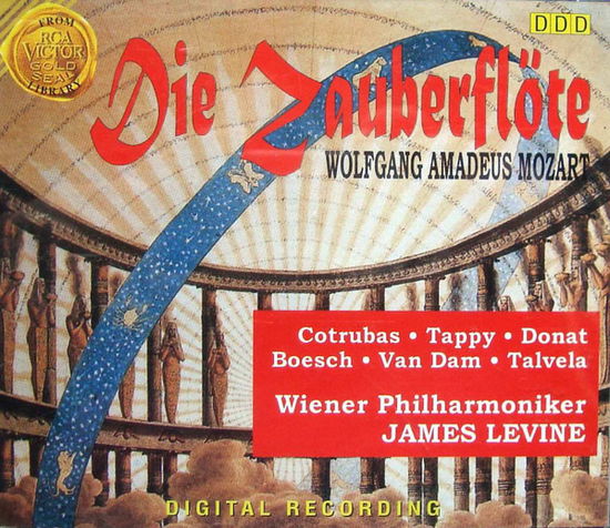 Cover for Cotrubas / Tappy / Donat / Boesch / Van Dam / Talvela / Wiener Philharmoniker / Levine · Die Zauberflote (CD) (1995)