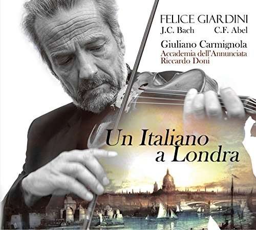 Cover for Carmignola Giuliano / Accademia Dell'annunciata · Un Italiano A Londra (CD) (2022)