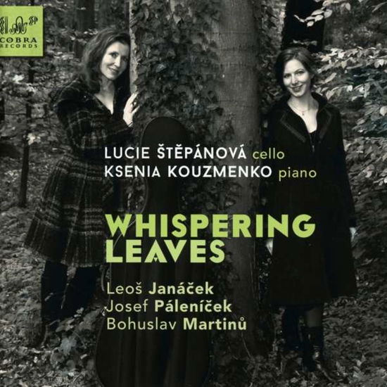 Cover for Lucie Stepanova &amp; Ksenia Kouzmenko · Whispering Leaves (CD) (2018)