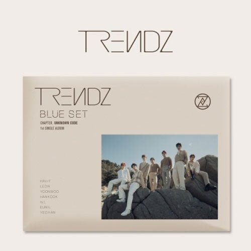 Cover for TRENDZ · Blue Set Chapter. Unknown Code (CD + Merch) (2022)