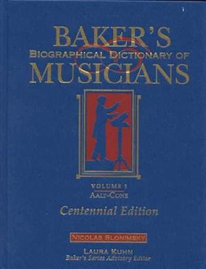 Cover for Nicolas Slonimsky · Baker's Biographical Dictionary of Musicians - Centennial Edition (Board book) (2000)