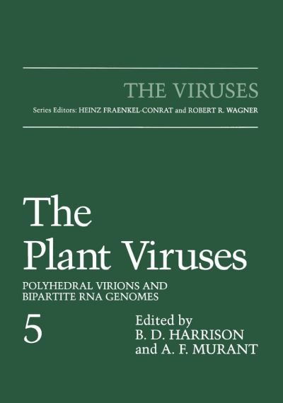 Cover for B D Harrison · Plant Viruses: Polyhedral Virions and Bipartite Rna Genomes - the Viruses (Gebundenes Buch) (1996)