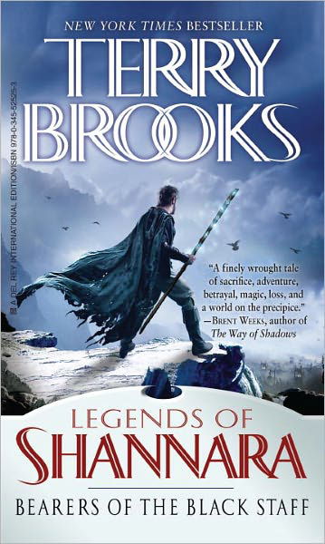 Cover for Terry Brooks · Legends of Shannara 1 : Bearers of the Black Staff (Paperback Bog) (2011)