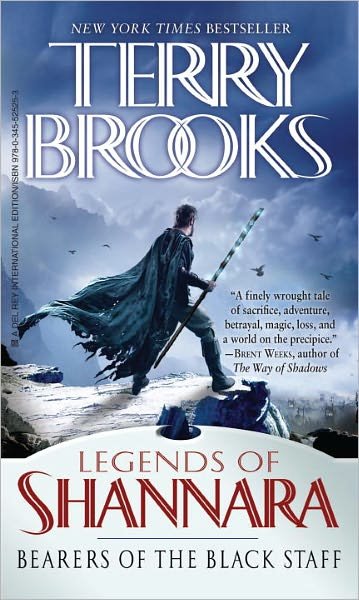 Cover for Terry Brooks · Legends of Shannara 1 : Bearers of the Black Staff (Paperback Book) (2011)