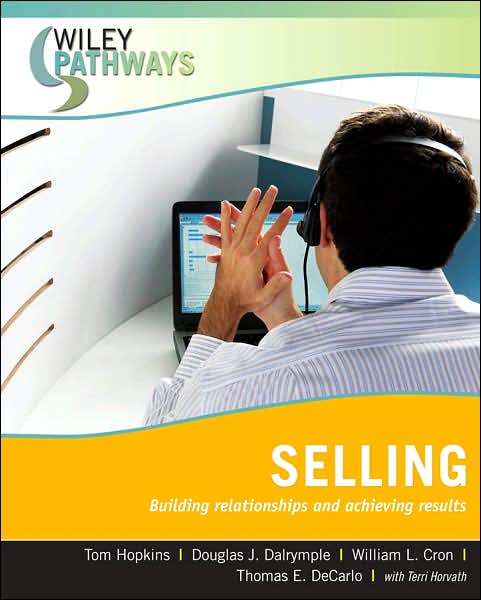 Cover for Hopkins, Tom (Tom Hopkins International) · Wiley Pathways Selling (Paperback Book) (2007)