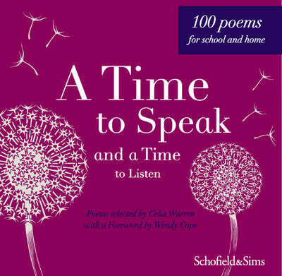 Cover for Celia Warren · Time to Speak and a Time to Listen (Paperback Book) (2013)