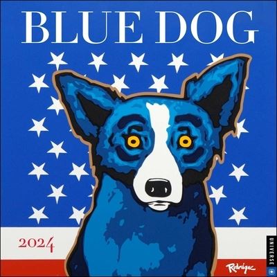 George Rodrigue · Blue Dog 2024 Wall Calendar (Calendar) (2023)