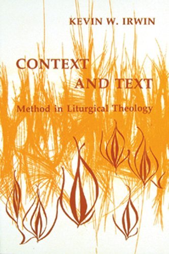 Cover for Kevin Irwin · Context and Text: Method in Liturgical Theology (Pueblo Books) (Paperback Book) (2002)