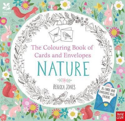 Cover for Rebecca Jones · National Trust: The Colouring Book of Cards and Envelopes - Nature - Colouring Books of Cards and Envelopes (Paperback Book) (2016)