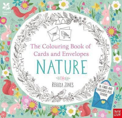 Cover for Rebecca Jones · National Trust: The Colouring Book of Cards and Envelopes - Nature - Colouring Books of Cards and Envelopes (Paperback Bog) (2016)
