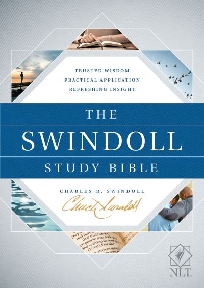Cover for Charles R. Swindoll · NLT Swindoll Study Bible, The (Inbunden Bok) (2017)