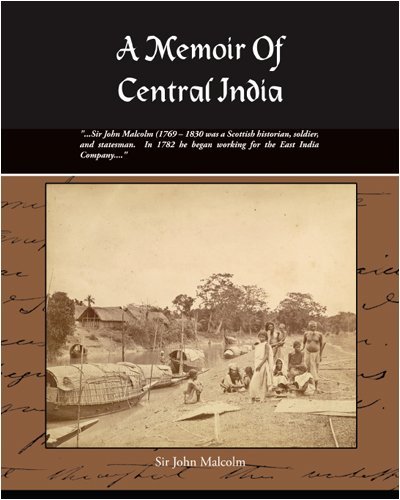 Cover for John Malcolm · A Memoir of Central India (Taschenbuch) (2008)