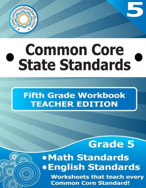 Cover for Have Fun Teaching · Fifth Grade Common Core Workbook - Teacher Edition (Paperback Book) (2015)