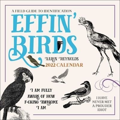 Cover for Aaron Reynolds · Effin' Birds 2022 Wall Calendar (Calendar) (2021)