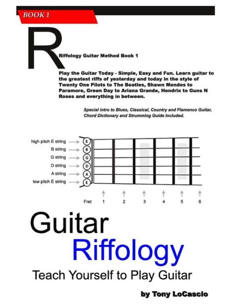 Guitar Riffology - Tony Locascio - Boeken - Createspace Independent Publishing Platf - 9781541177253 - 16 december 2016