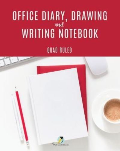 Cover for Journals and Notebooks · Office Diary, Drawing and Writing Notebook Quad Ruled (Paperback Book) (2019)