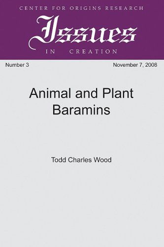 Cover for Todd Charles Wood · Animal and Plant Baramins: (Center for Origins Research Issues in Creation) (Paperback Book) (2008)
