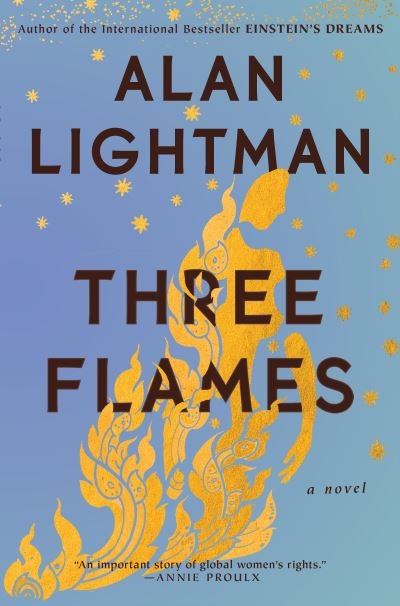 Cover for Alan Lightman · Three Flames (Bok) (2020)