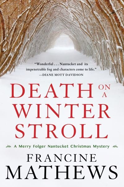 Cover for Francine Mathews · Death on a Winter Stroll (Pocketbok) (2023)