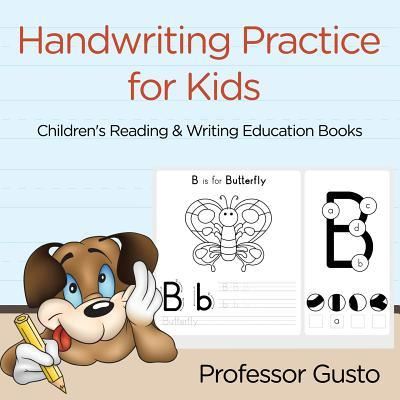 Cover for Professor Gusto · Handwriting Practice for Kids (Paperback Book) (2016)