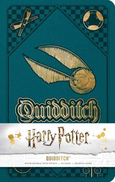 Harry Potter: Quidditch Hardcover Ruled Journal - Insight Editions - Libros - Insight Editions - 9781683833253 - 4 de septiembre de 2018