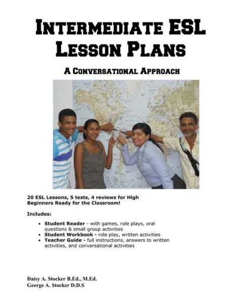 Cover for Stocker, George, Dds · Intermediate ESL Lesson Plans: A Conversational Approach (Paperback Bog) (2024)