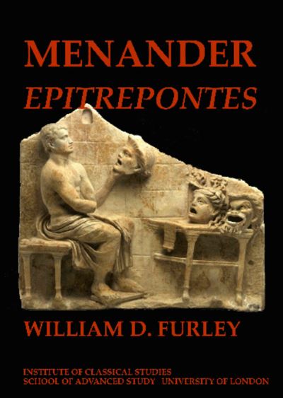 Cover for Menander · Menander 'Epitrepontes' (Book) (2009)