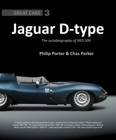 Cover for Philip Porter · Jaguar D-Type: The Autobiography of XKD-504 - Great Cars Series (Gebundenes Buch) (2015)