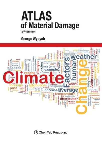 Cover for Wypych, George (ChemTec Publishing, Ontario, Canada) · Atlas of Material Damage (Hardcover Book) (2017)