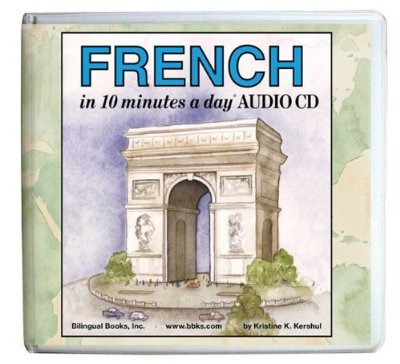 10 minutes a day (R) AUDIO CD Wallet (Library Edition): French - Kristine K Kershul - Lydbog - Bilingual Books Inc.,U.S. - 9781931873253 - February 4, 2009