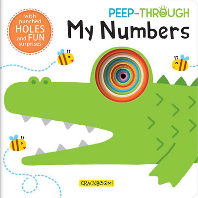 Cover for Peep Through ... My Numbers (Board book) (2018)