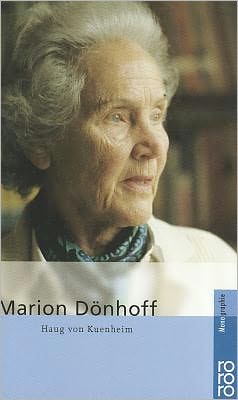 Cover for Haug Von Kuenheim · Marion Donhoff (Rowohlts Monographien) (Paperback Book) [Originalausg edition] (1999)