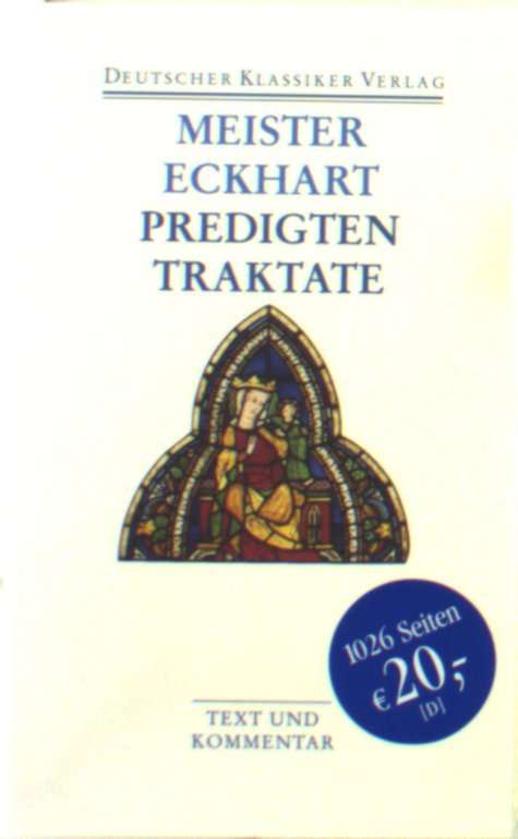 Werke.2 Predigten,Trakt - Meister Eckhart - Livros -  - 9783618680253 - 