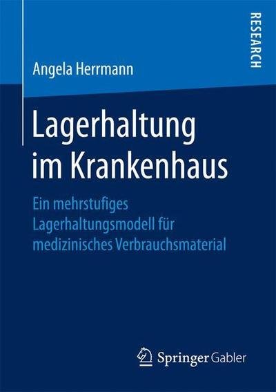 Cover for Herrmann · Lagerhaltung im Krankenhaus (Bok) (2016)