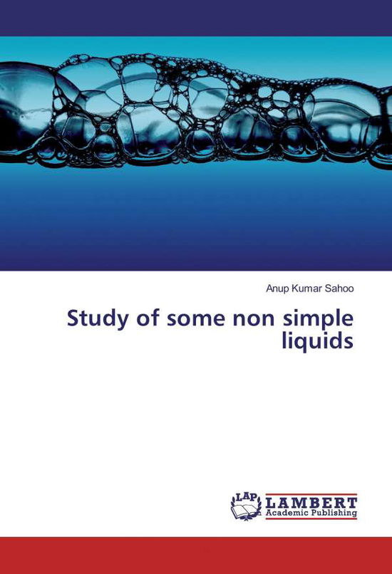 Cover for Sahoo · Study of some non simple liquids (Book)