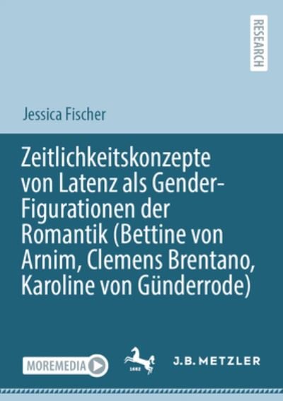 Cover for Jessica Fischer · Zeitlichkeitskonzepte von Latenz als Gender-Figurationen der Romantik (Bettine von Arnim, Clemens Brentano, Karoline von Günderrode) (Book) (2024)