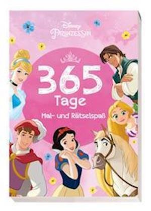Cover for Panini Verlags GmbH · Disney Prinzessin: 365 Tage Mal- und Rätselspaß (Paperback Book) (2022)