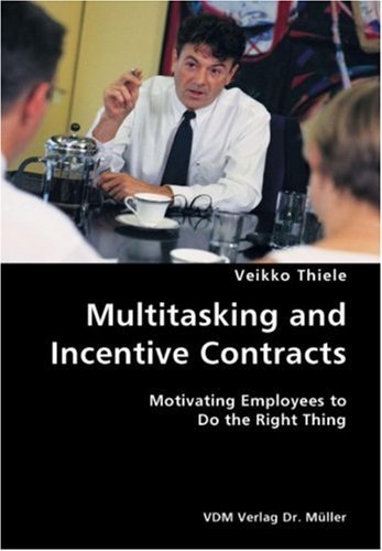 Cover for Veikko Thiele · Multitasking and Incentive Contracts (Pocketbok) (2007)