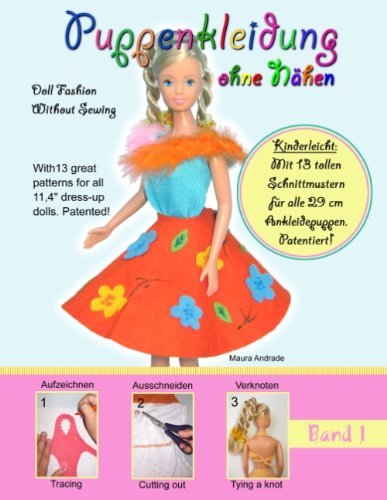 Cover for Maura Andrade · Puppenkleidung Ohne Nähen, Band 1 - Doll Fashion Without Sewing, Vol. 1 (Paperback Book) [German edition] (2012)